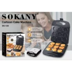 SOKANY SK-130 električni aparat za kolačiće u obliku figura 1400W - prednja strana