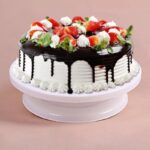 Stalak za ukrašavanje torte sa okretnom platformom 28 cm