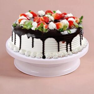 Stalak za ukrašavanje torte sa okretnom platformom 28 cm