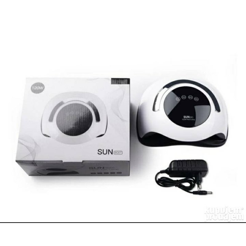 Sun BQ5T UV/LED lampa za nokte 120W sa senzorom i tajmerom BQ5T lampa za nokte 120W - u upotrebi