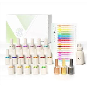 Venalisa V5 gel lak set od 18 boja bez HEMA i TPO — 10 ml