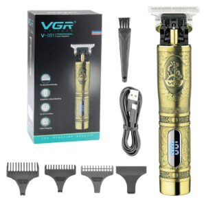 VGR V-091 punjivi trimer za bradu i kosu sa LED prikazom