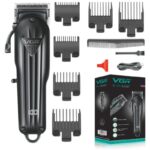 VGR V-282 punjiva mašinica za kosu i bradu — Triple Black
