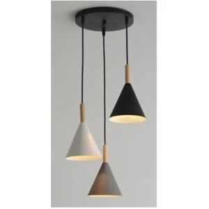Viseća lampa MF-16 sa tri konusna abažura