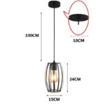 vintage viseća lampa - pakovanje