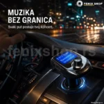 Auto MP3 plejer FM modul A32 sa Bluetooth vezom, USB-om i mikrofonom