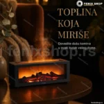 3D kamin difuzer sa daljinskim i 7 boja LED svetla