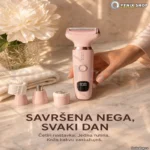 Brijač za žene RP-3028A – 4 nastavka i LED displej