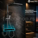 Termostatska tuš baterija sa LED displejom temperature