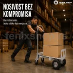 Dvofunkcionalna kolica 2u1 za teret — ručna i platformska, model 2143