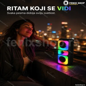 RGB zvučnik za baštu i proslave KK-663 sa FM radiom