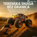 Terenski RC kamion 1:6 za igru na otvorenom i u kući