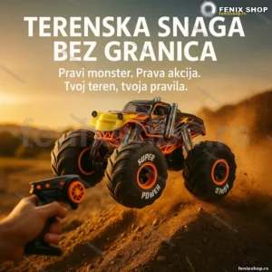 Terenski RC kamion 1:6 za igru na otvorenom i u kući