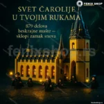 Konstruktor čarobnjačkog zamka — 879 delova za decu 6–12 god.