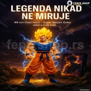 Goku akciona figura Super Saiyan 46 cm s pokretnim zglobovima