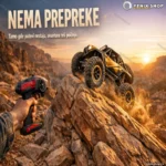 Metalni RC Rock Crawler 1:8 — 4x4 pogon, 2,4 GHz, 50 cm