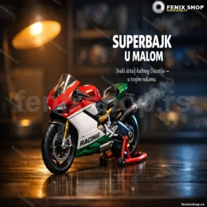 Kolekcionarska replika Ducati 1299 Panigale R 1:9 sa efektima