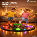 Interaktivna LED podloga za ples sa muzikom, 95 cm