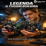 Kolekcionarska maketa Kawasaki H2R 1:6 — metal, svetlo i zvuk