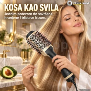 Avokado Četka za Kosu – Hidratantna Nega i Glatka Frizura