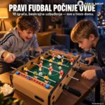 Drveni stoni fudbal za kuću i igraonicu — 18 igrača