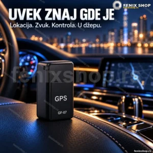 GPS traker – prisluskivac GF-07