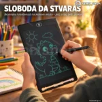 LCD Tablet za crtanje i pisanje – piši briši-