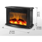 elektro kamin 1000 W - prednja strana