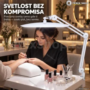 LED stona lampa bez senke sa 117 dioda i stegom — manikir