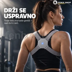 Pametni steznik korektor za leđa sa senzorom