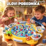 Pecanje ribica Veliki set 45 riba + 4 štapa za pecanje-edukativna igracka