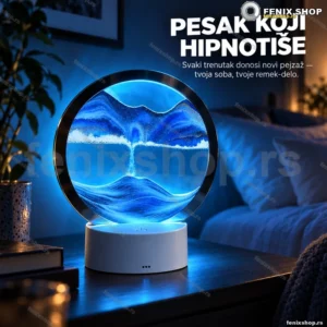 Peščana LED lampa