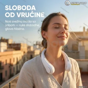 Prenosni ventilator za vrat