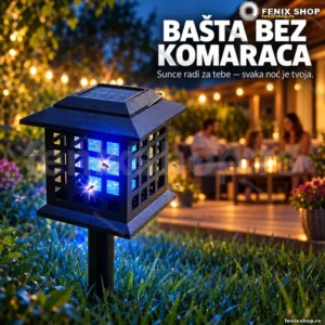 Solar Monster Zapper – Solarni Ubica Komaraca i Insekata za Baštu