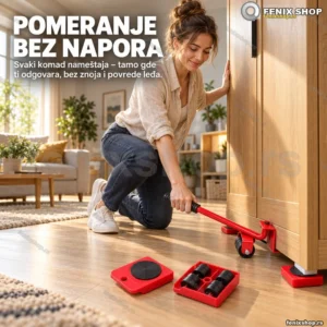 Točkići za pomeranje nameštaja