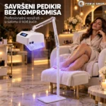 UV LED podna lampa za pedikir i manikir 48W sa rotacijom 360°